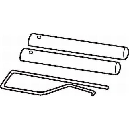 Don-Jo 8 Window Bolts with 4 Tools WB112ZINC